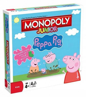 Monopoly Junior Świnka Peppa Pig Oryginalna Gra