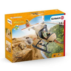 SCHLEICH 42476 8w1 HELIKOPTER PILOT zestaw figurki