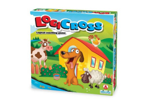 LOGICROSS gra planszowa logiczna dla dzieci i rodziców