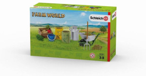 Schleich 42301 12w1 Duży Zestaw Do Karmienia Konie