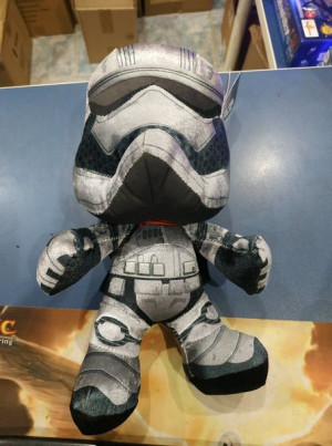 Star Wars STORMTROOPER Pluszowa Maskotka 30cm plusz szary