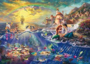 Puzzle 1000 KINKADE Arielka Mała Syrenka Disney PQ