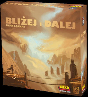 Bliżej i Dalej gra planszowa przygodowa Bard TOP BGG