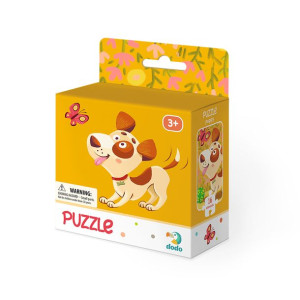 Puzzle Edukacyjne Dodo Piesek 16 El. Dla Dzieci 3+