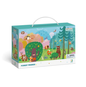 Puzzle Edukacyjne Dodo Obserwacyjne Las Przyjaciele