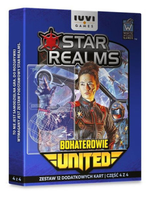 2w1 Star Realms United BOHATEROWIE gra rozszerzenie +PROMO