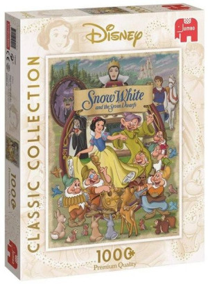 PUZZLE 1000 DISNEY Królewna Śnieżka Jigsaw Snow White JUMBO