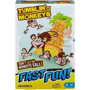MATTEL Spadające małpki Gra rodzinna Fast Fun podróżna
