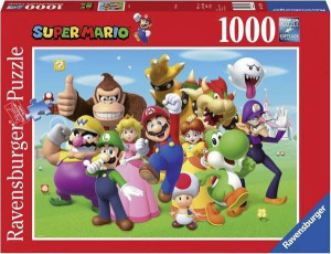 Puzzle 1000 SUPER MARIO BROS tysiąc elementów Ravensburger