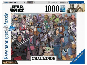 PUZZLE 1000 Yoda STAR WARS Mandalorian Challenge