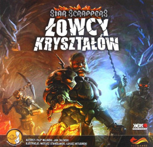 ŁOWCY KRYSZTAŁÓW gra planszowa Science Fiction S-F