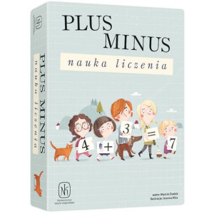 PLUS MINUS gra planszowa NAUKA LICZENIA matematyka