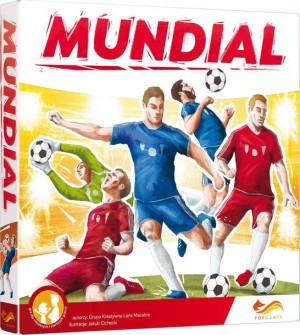 MUNDIAL gra planszowa sportowa piłkarska mecz