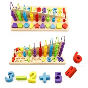Nauka Liczenia Klocki Edukacyjne Sorter Cyferki