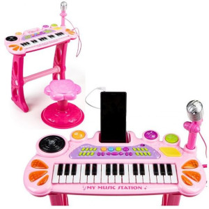Keyboard Organki Pianinko Z Mikrofonem Mp3