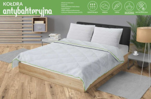 Kołdra z jonami srebra antybakteryjna 220x200