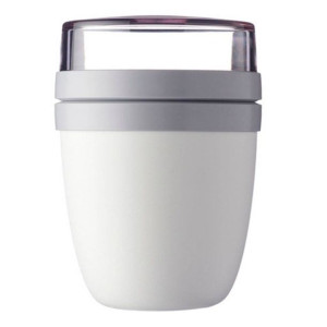 Pojemnik śniadaniowy Ellipse (500+200 ml) Mepal - white