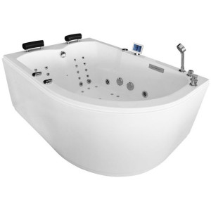 MUE-004A LEWA Wanna z hydromasażem SPA 2-osobowa 170x120x70cm