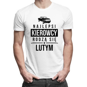 Najlepsi kierowcy rodzą się w lutym koszulka