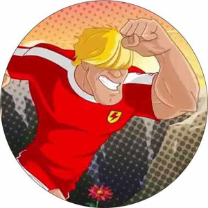 Opłatek na tort SUPA STRIKAS SUS 23/44
