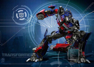 Opłatek na tort TRANSFORMERS 60/63