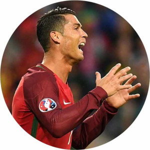 Opłatek na tort Cristiano RONALDO RON 12/33
