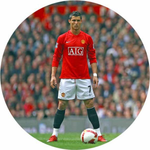 Opłatek na tort Cristiano RONALDO RON 09/30