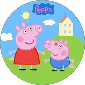 Opłatek na tort ŚWINKA PEPPA  PEP 29