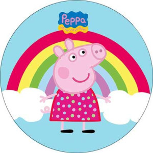 Opłatek na tort ŚWINKA PEPPA  PEP 13
