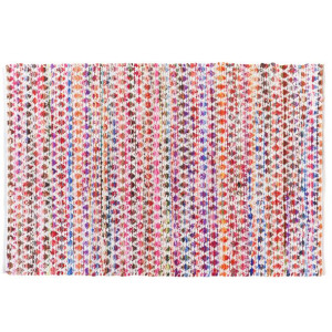 Dywan bawełniany 140 x 200 cm wielokolorowy ARAKLI