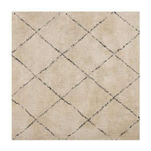 Dywan 200 x 200 cm beżowy MUTKI
