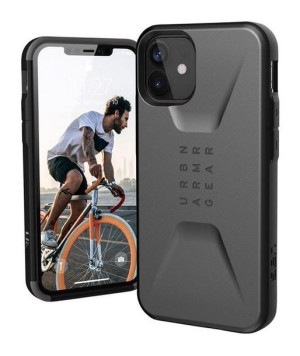 UAG Civilian | Etui do iPhone 12 Mini - SILVER
