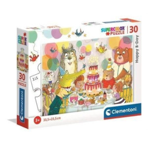 Puzzle 30 Super Kolor Happy Bday!