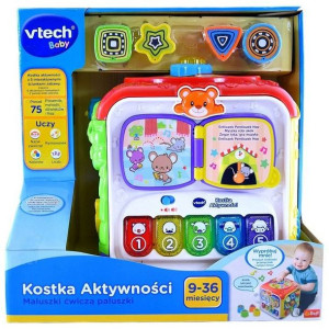 VTECH Kostka Aktywności Interaktywna EDUKACYJNA