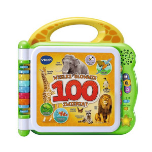 VTECH Wielki słownik zwierząt interaktywna książka