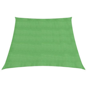 Żagiel przeciwsłoneczny, 160 g/m², jasnozielony, 3/4x3 m, HDPE