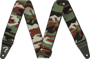 Fender 0990685100 Weighless Camo Woodland pasek