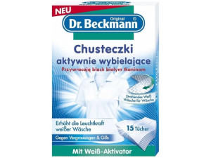 Dr. Beckmann chusteczki aktywnie wybielające 15szt
