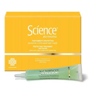 SCIENCE Maska do włosów farbowanych 5x15ml