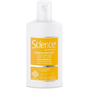 SCIENCE Szampon do włosów farbowanych z keratyną i „Seda Complex” 200ml