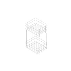 Cargo MINI REJS 30cm dwupoziomowe BIAŁY L-300