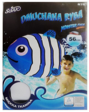 Dmuchana Ryba zabawkam piłka do wody 56 cm BL