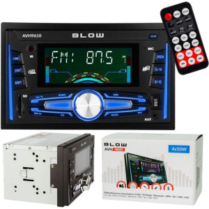 Radio Samochodowe 2din Bluetooth Usb Sd Aux Pilot