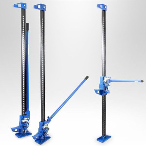 Podnośnik Farmerski Kolejowy 3t 132cm Lewarek Stalowy