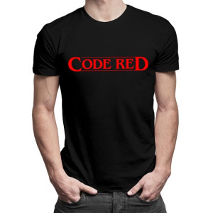 Code red - koszulka z serialu Stranger things