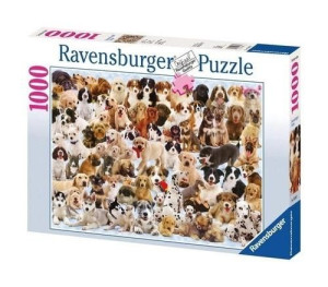 Puzzle 1000 Wielka Rodzina Psów