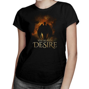 You really desire - koszulka z serialu Lucyfer