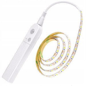 Taśma LED na baterie 2m + czujnik ruchu RGB