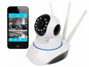 Niania Wifi Kamera Obrotowa Monitoring Na Telefon