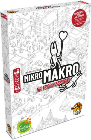 MIKROMAKRO gra planszowa ROKU Na tropie zbrodni